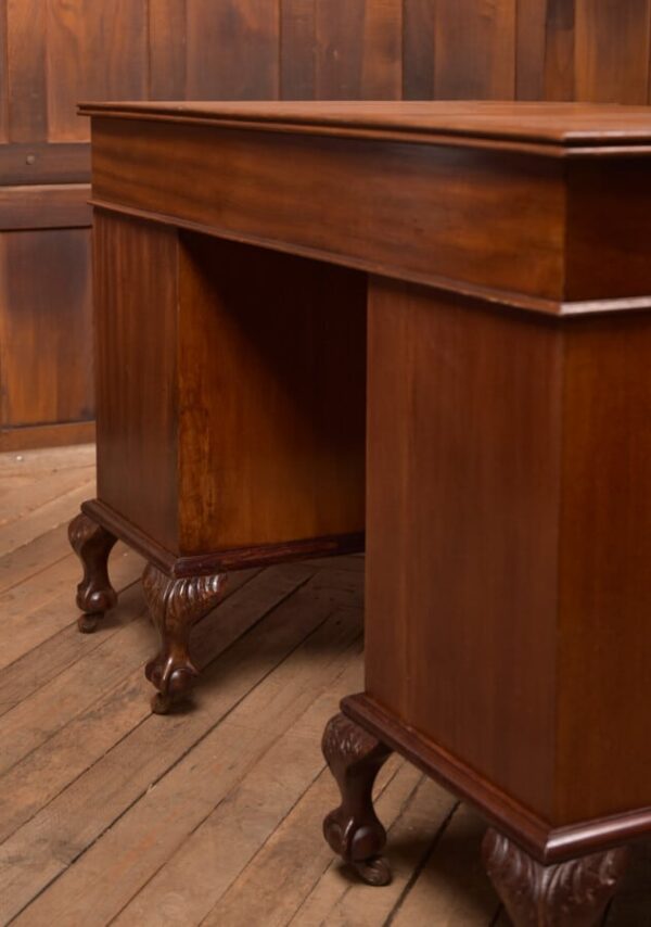 Edwardian Mahogany Knee Hole Writing Desk SAI2695 Antique Desks 26