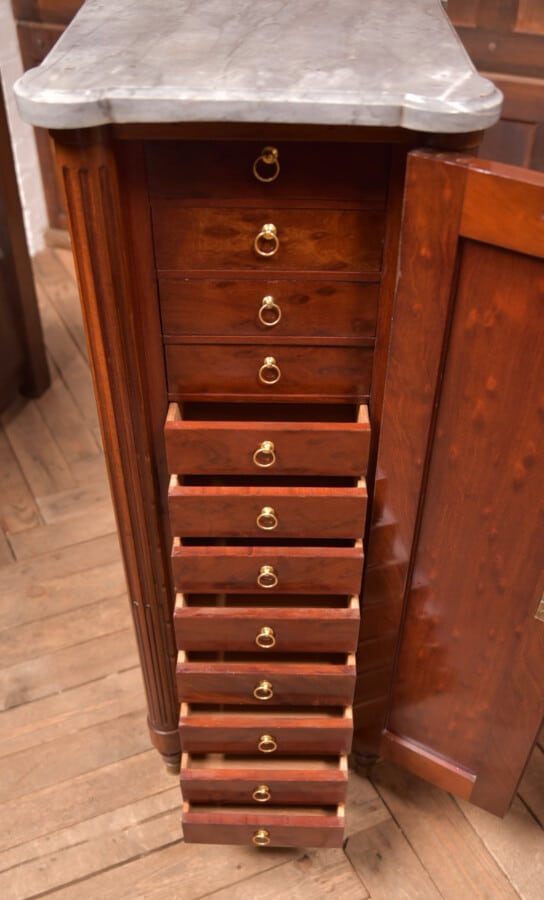 Victorian Mahogany Collectors Cabinet SAI2716 Antique Cabinets 12
