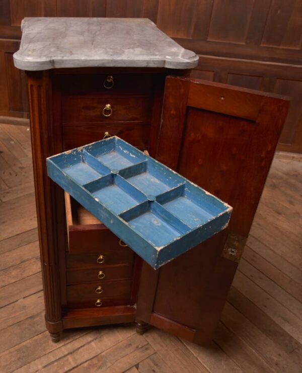 Victorian Mahogany Collectors Cabinet SAI2716 - Image 8