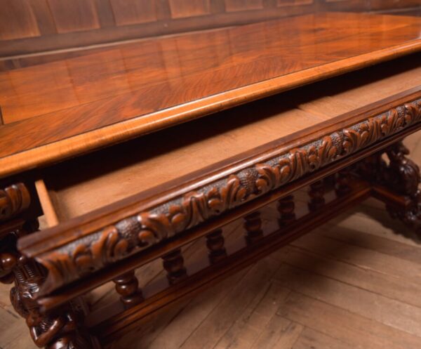 Victorian Walnut Centre Table SAI2711 - Image 6