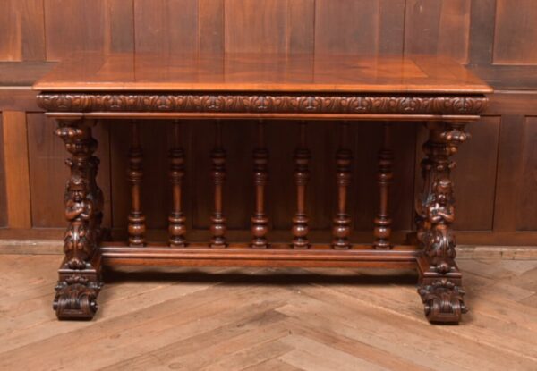 Victorian Walnut Centre Table SAI2711 - Image 5