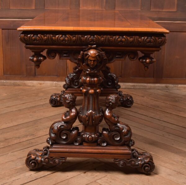 Victorian Walnut Centre Table SAI2711 - Image 19