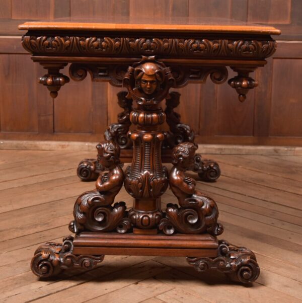 Victorian Walnut Centre Table SAI2711 - Image 20