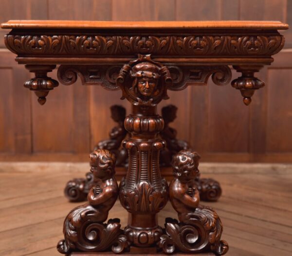 Victorian Walnut Centre Table SAI2711 - Image 27