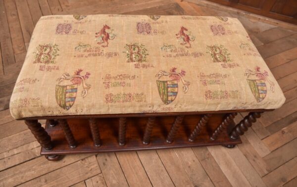 Victorian Mahogany Country House Stool SAI2712 - Image 2