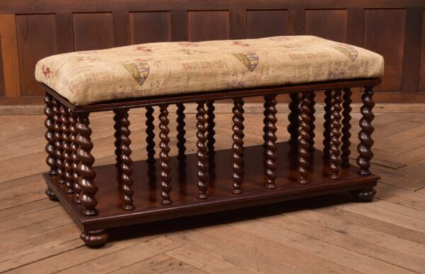 Victorian Mahogany Country House Stool SAI2712