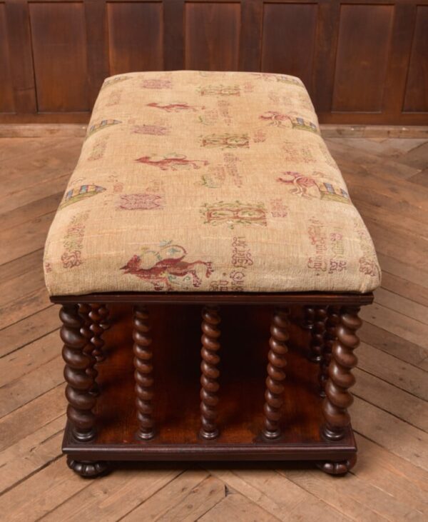 Victorian Mahogany Country House Stool SAI2712 - Image 6