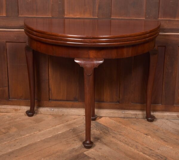 Georgian Mahogany Triple Top Tea/ Games Table SAI2717