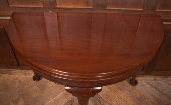Georgian Mahogany Triple Top Tea/ Games Table SAI2717 - Image 2