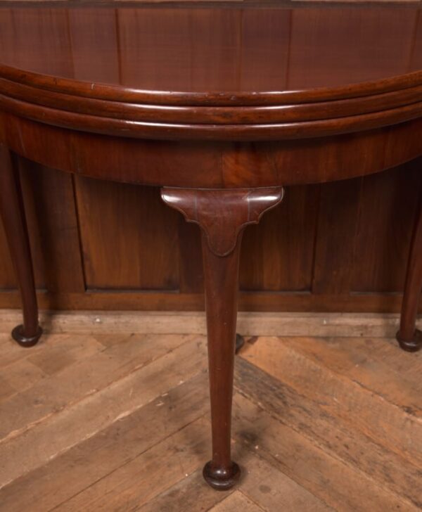 Georgian Mahogany Triple Top Tea/ Games Table SAI2717 - Image 3