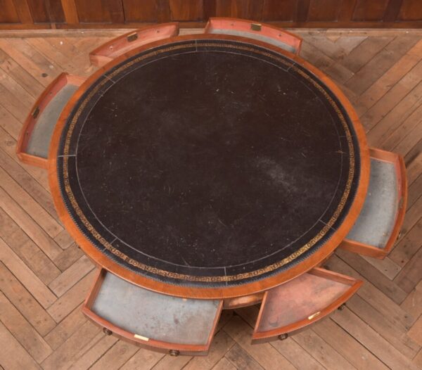 Georgian Mahogany Drum Table SAI2720 Antique Furniture 11