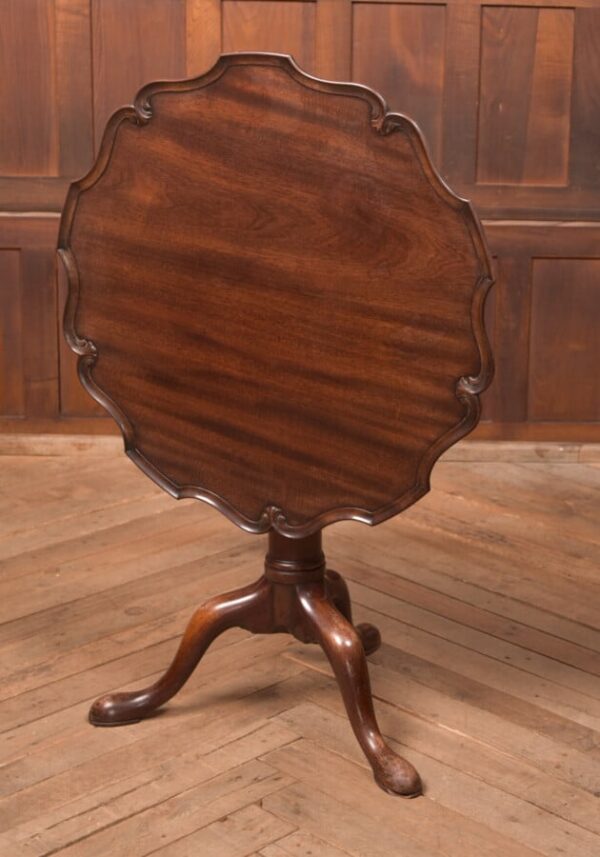 Georgian Mahogany Snap Top Supper Table SAI1381 Antique Tables 4