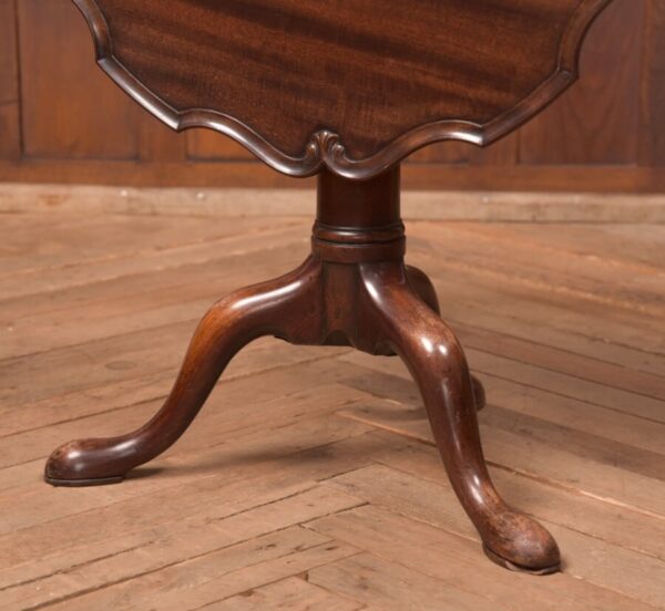 Georgian Mahogany Snap Top Supper Table SAI1381 Antique Tables 6