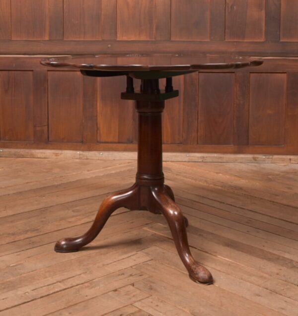 Georgian Mahogany Snap Top Supper Table SAI1381 Antique Tables 3