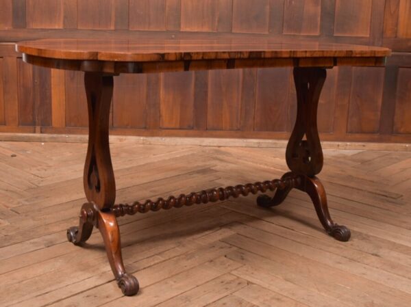 Victorian Rosewood Stretcher Table SAI1362 - Image 3