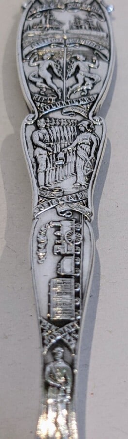 Queen Victoria Jubilee Spoon jubillee Antique Silver 7
