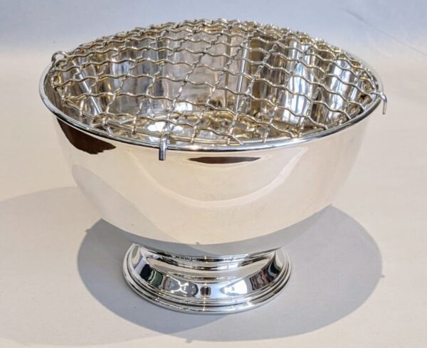 Solid Silver James Dixon Rose Bowl antique silver bowl Antique Silver 7