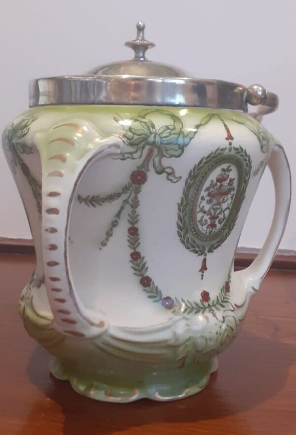 Royal Devon triple handed Biscuit Barrel