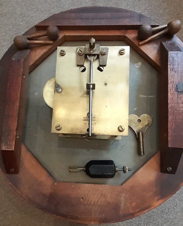 Tameside Station Clock oak Antique Clocks 5