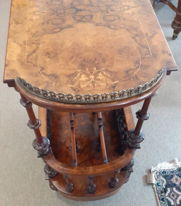 Burr Walnut Canterbury - Image 3