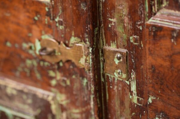 19th Century Teak Pantry Cupboard SAI1688 Antique Cupboards 6