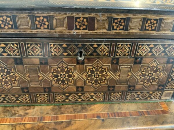 Tunbridge ware Box stunning work - Image 6