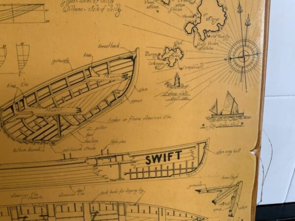 Isles of Scilly Pilot Gig Antique Art 5