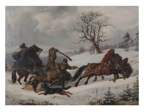 Fight with Cossacks in winter - Image 2