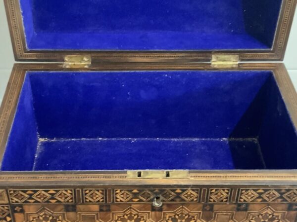 Tunbridge ware Box stunning work - Image 12