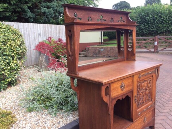 Arts and Crafts Sideboard by Shapland and Petter c1900’s antique sideboard Antique Furniture 7