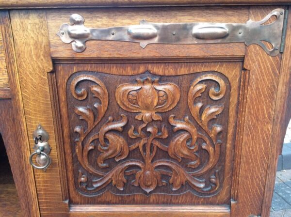 Arts and Crafts Sideboard by Shapland and Petter c1900's - Image 4