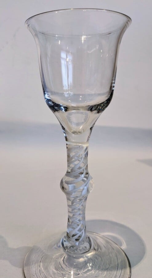 18th Century Wine Glass Wine glass Antique Glassware 5