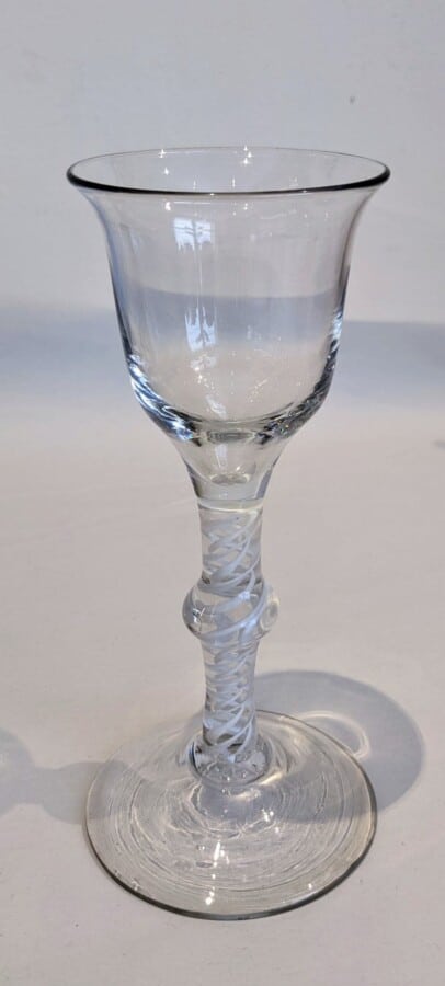 18th Century Wine Glass Wine glass Antique Glassware 3