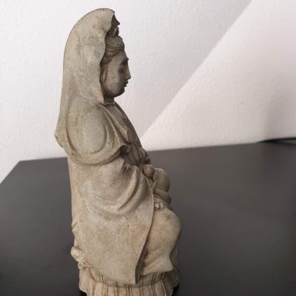 Antique Kwan Yin ivory Antique Collectibles 6
