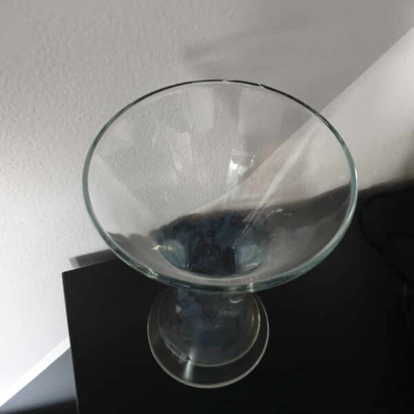 Scale floor standing glass Trumpet Vase - Image 3