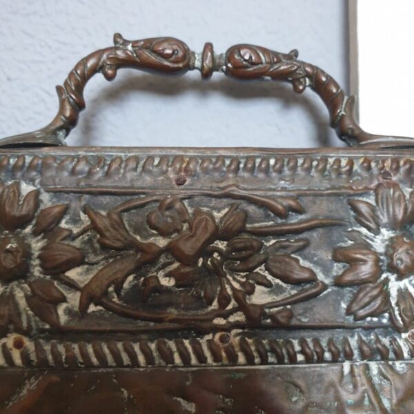 Antique Cast Brass Plaque - Image 2