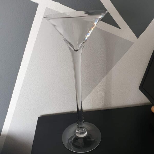 Vintage 18 Century 40cm Trumpet Vase