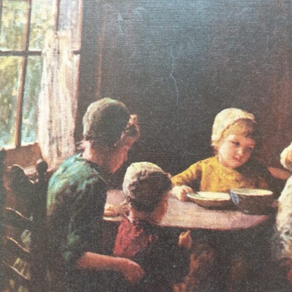 Mother and Children Lithographic Prints by Bernard Pothast Antique Prints 5