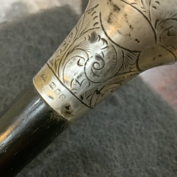 Gentleman’s Walking Stick Sword Stick With Silver Top - Image 17