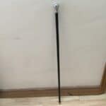 Gentleman’s Walking Stick Sword Stick With Silver Top Miscellaneous