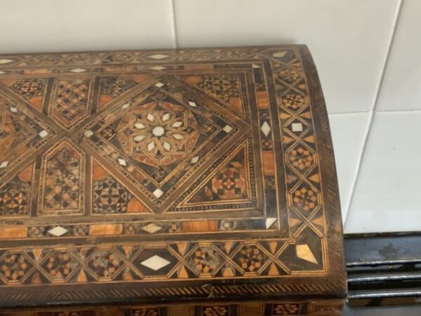 Tunbridge ware Box stunning work Antique Boxes 13