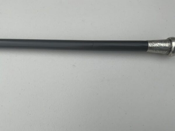 Gentleman’s walking stick sword stick with silver topped handle - Image 15