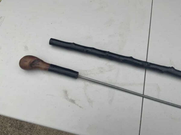 Irish Blackthorn walking stick sword stick - Image 14