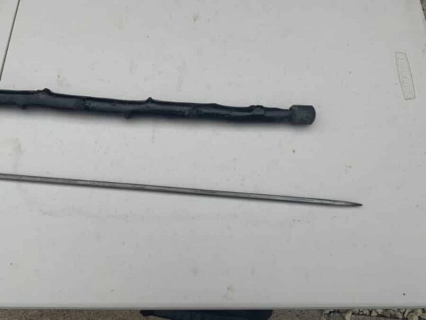 Irish Blackthorn walking stick sword stick Miscellaneous 18