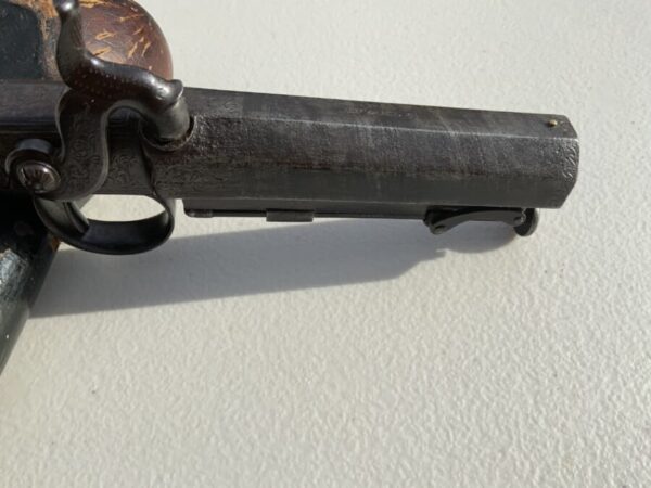 Percussion pistol by John Hughes “ Man-stopper “ Antique Guns 19