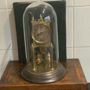 100 day glass domed Clock Antique Clocks