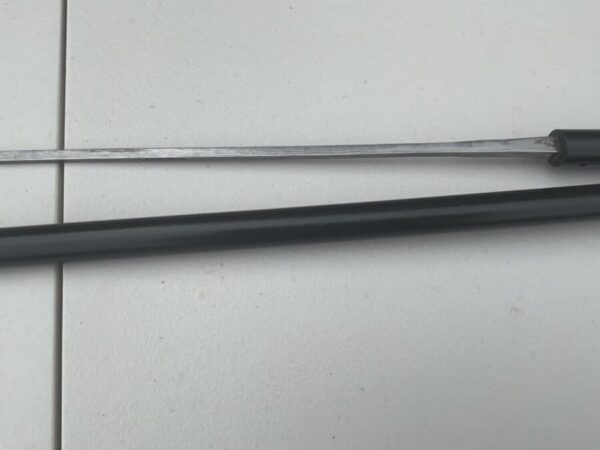 Gentleman’s walking stick sword stick with silver topped handle - Image 16