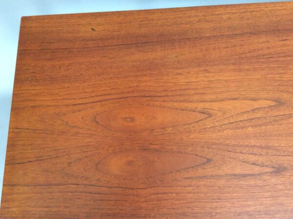 Danish Mid Century Teak Writing Desk by Arne Vodder - Image 6