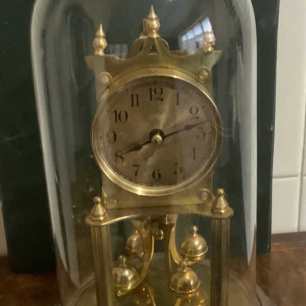 100 day glass domed Clock Antique Clocks 9