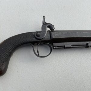 Percussion pistol by John Hughes “ Man-stopper “ Antique Guns